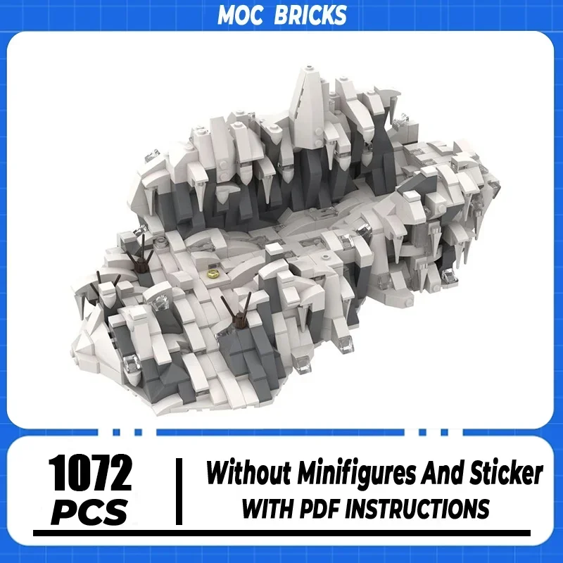 Magical Rings Moc Building Block Movie Scene Caradhras Pass Model Castle Bricks DIY Assembly Street View Toy Child Gift
Magical Rings Moc Building Block Movie Scene Caradhras Pass Model Castle Bricks DIY Assembly Street View Toy Child Gift