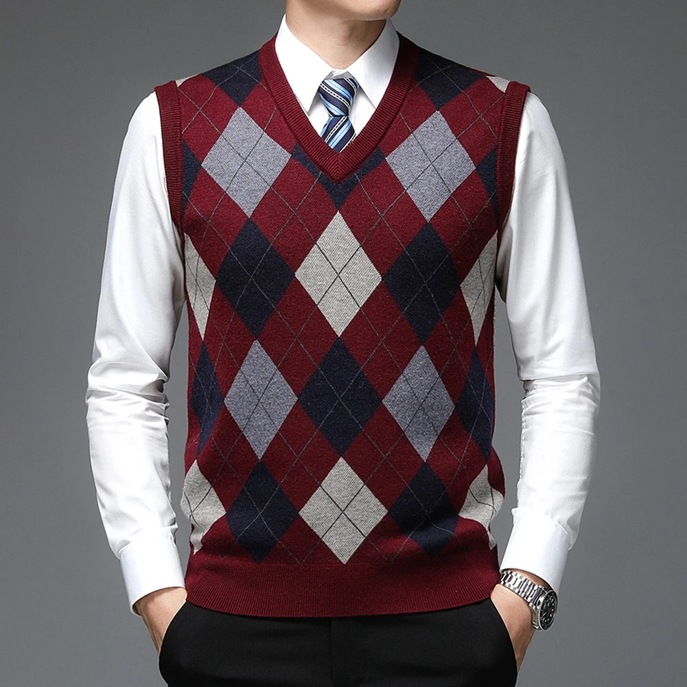 Sweater Top Knit Top Casual Men Plaid Sleeveless Slight Stretch Tank Top Affordable Brand New Widely Applicable
Sweater Top Knit Top Casual Men Plaid Sleeveless Slight Stretch Tank Top Affordable Brand New Widely Applicable
