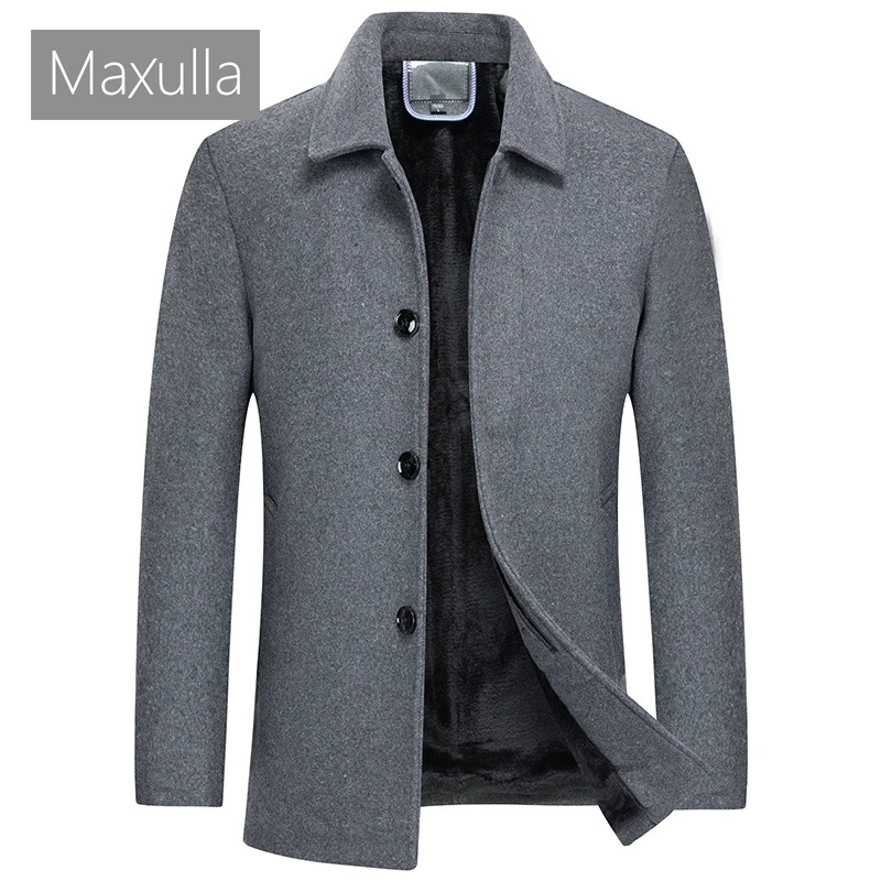 Maxulla Winter Men's Wool Jackets Casual Male Slim Fit Business Warm Woolen Suit Coats Male Luxurious Trench Jackets Clothing
Maxulla Winter Men's Wool Jackets Casual Male Slim Fit Business Warm Woolen Suit Coats Male Luxurious Trench Jackets Clothing