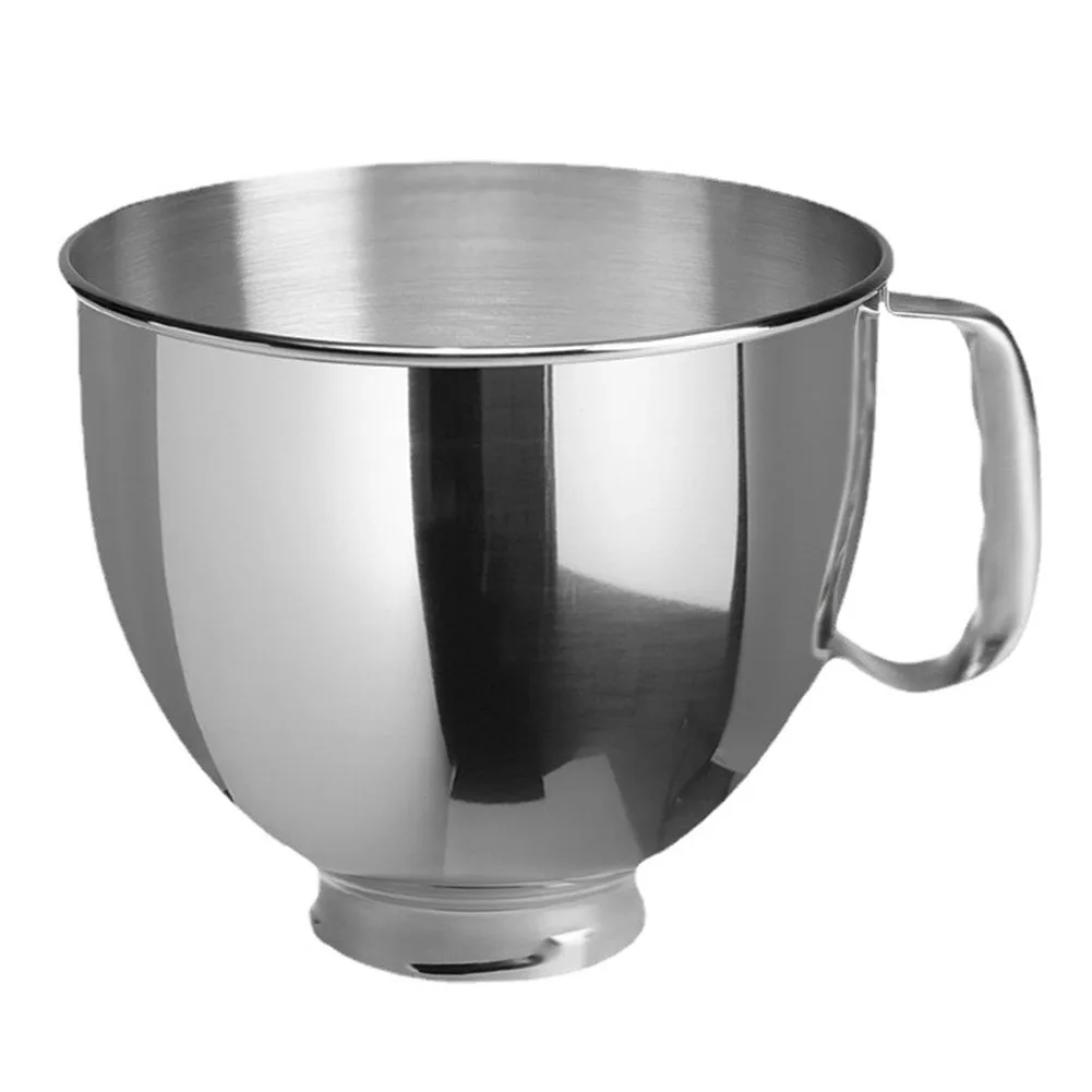 Food Grade Stainless Steel Mixer Bowl for KitchenAid Stand Mixers Rustproof and Dishwasher Safe 4 5 5 QT Capacity
Food Grade Stainless Steel Mixer Bowl for KitchenAid Stand Mixers Rustproof and Dishwasher Safe 4 5 5 QT Capacity