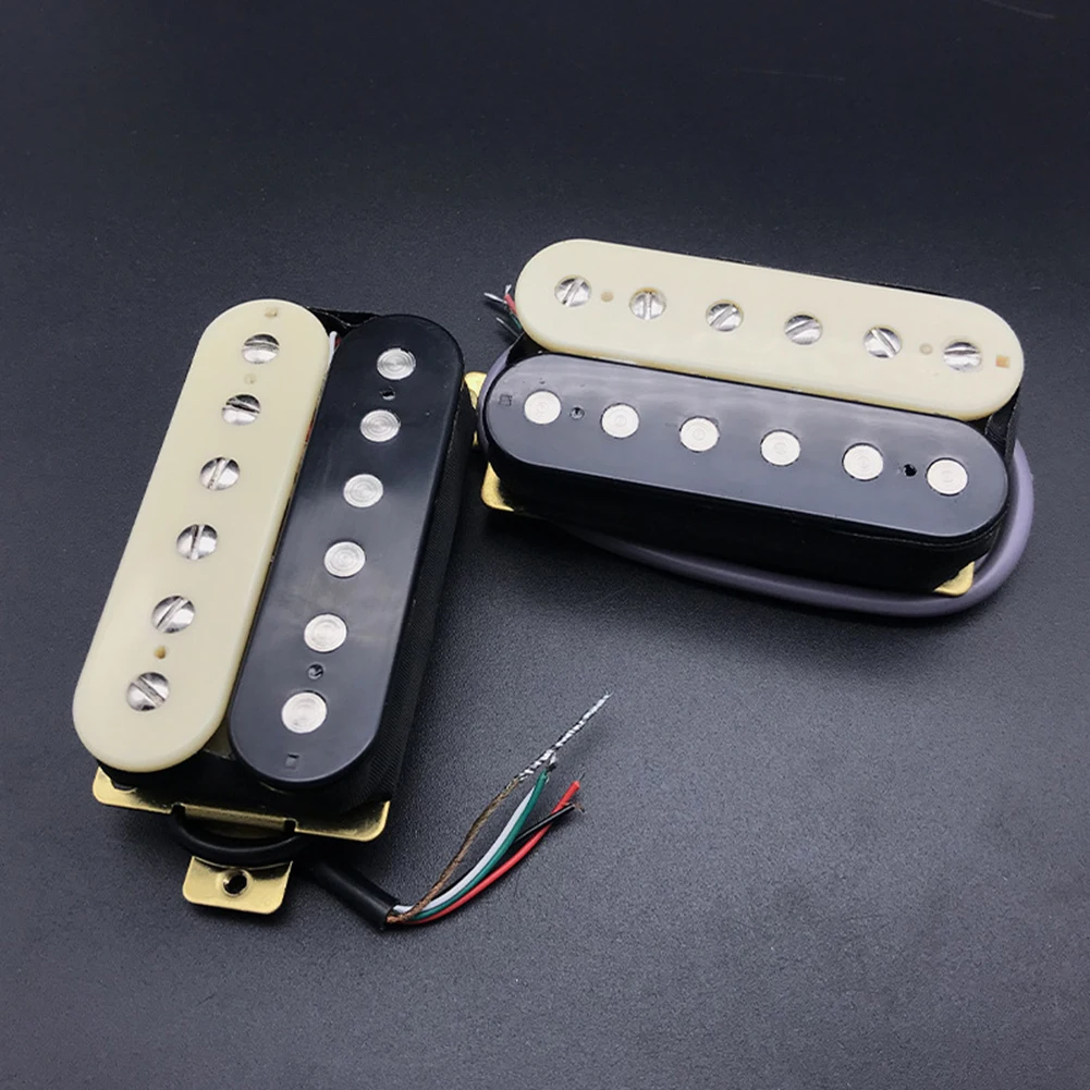 Приемник для электрогитары Humbucker с двойной катушкой, приемники для шеи и моста, цвет зебры для двойного хамбакера
Приемник для электрогитары Humbucker с двойной катушкой, приемники для шеи и моста, цвет зебры для двойного хамбакера