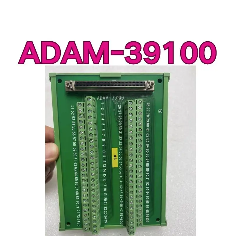 

The second-hand ADAM-39100 terminal block tested OK and its function is intact