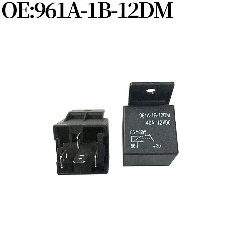 Автомобильный релейный переключатель (12VDC, 40A, 4 контакта) 961A-1B-12DM 961A1B12DM для автомобильных аксессуаров, высокое качество, абсолютно новые автозапчасти
Автомобильный релейный переключатель (12VDC, 40A, 4 контакта) 961A-1B-12DM 961A1B12DM для автомобильных аксессуаров, высокое качество, абсолютно новые автозапчасти