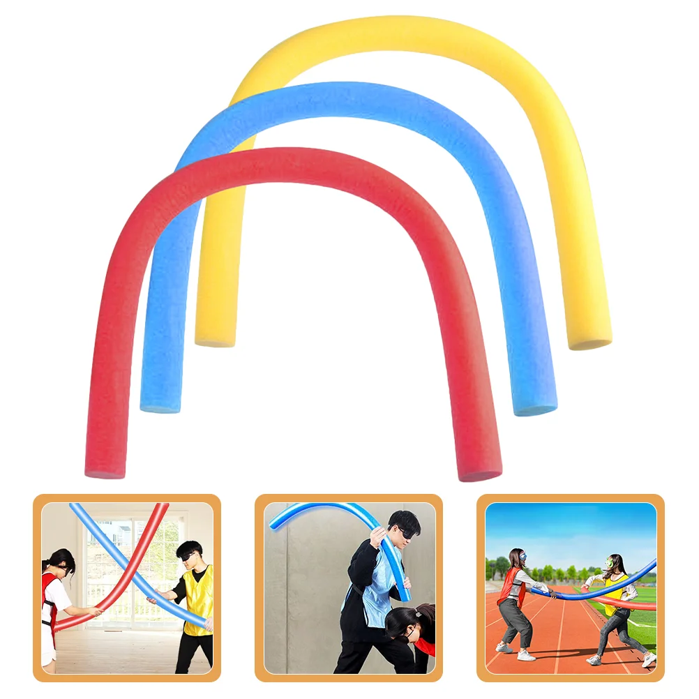 

3pcs Foams Stick Foams Noodle Toys Floating Foams Noodles Pool Flexible Swimming Sticks