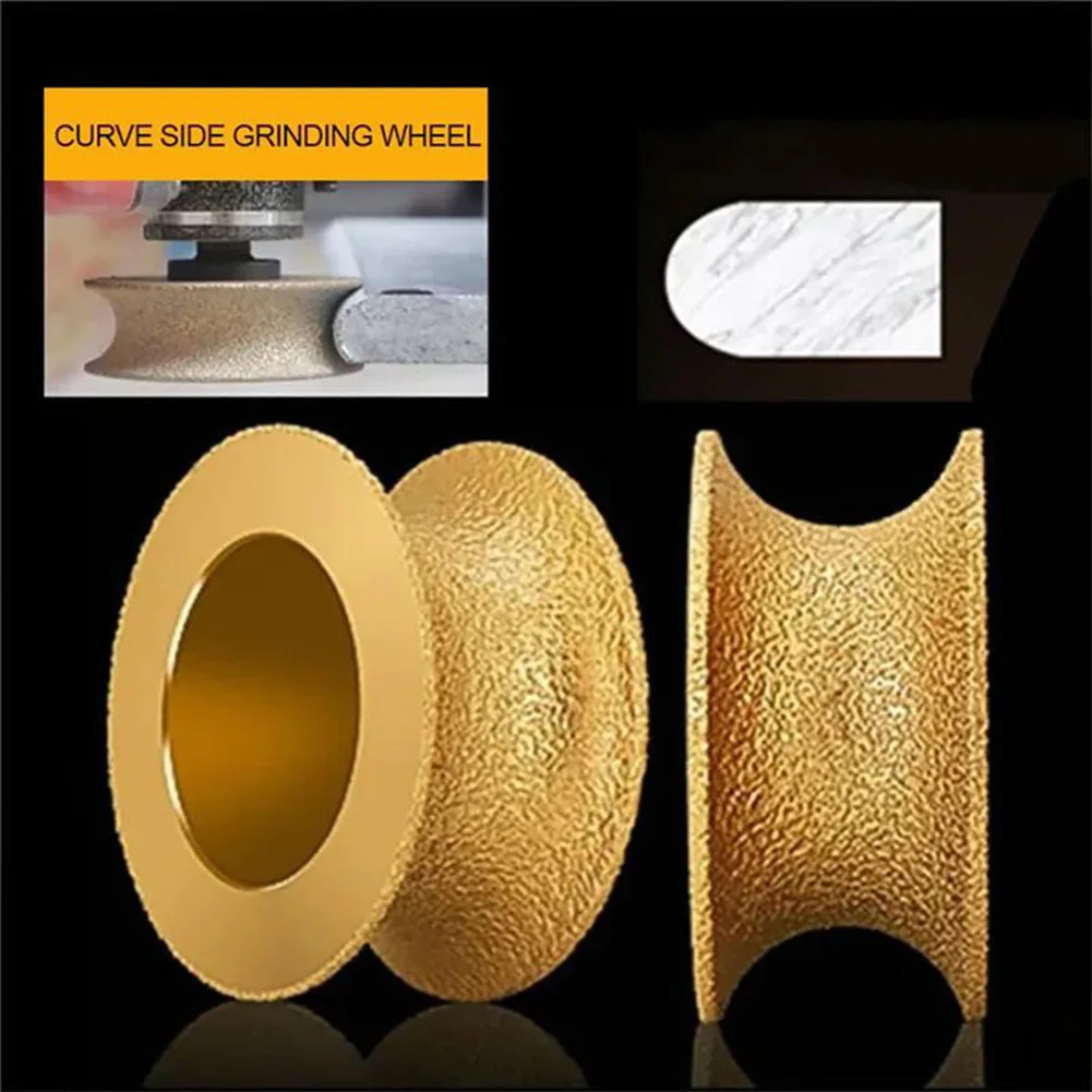 1Pc Grinding Wheel 75mm Round Dry Vacuum Brazed Diamond Sanding Wheel Demi-bullnose Edge Angle Grinder Power Tool Accessories
1Pc Grinding Wheel 75mm Round Dry Vacuum Brazed Diamond Sanding Wheel Demi-bullnose Edge Angle Grinder Power Tool Accessories