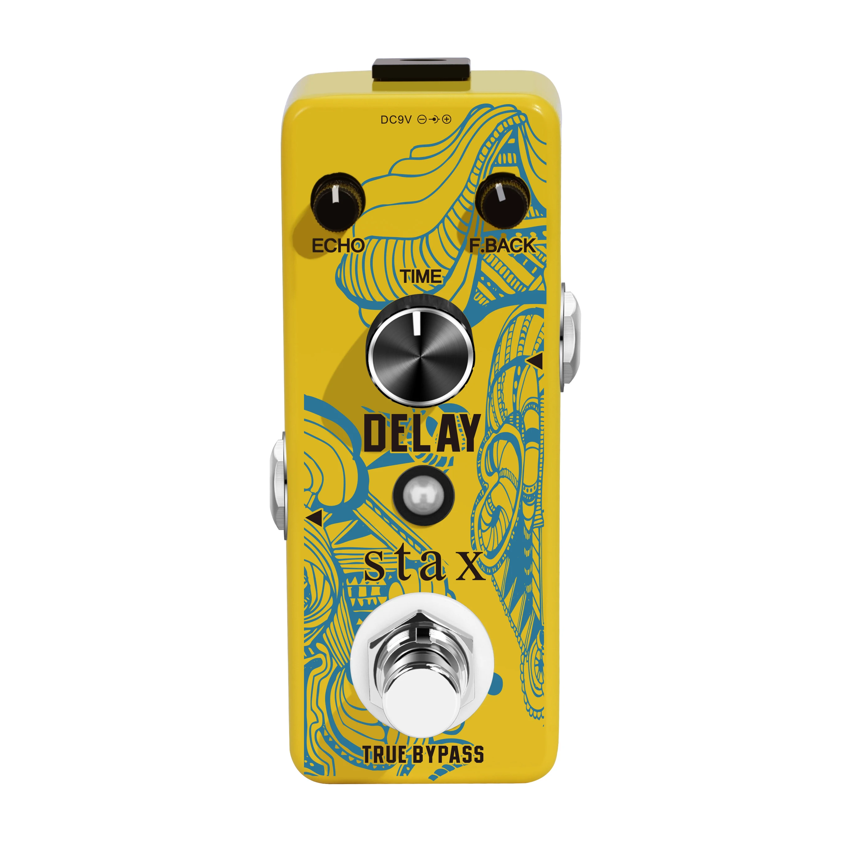 Stax LEF-314 Guitar Delay Pedal Analog Delay Guitar Effect Pedal Switching, Fully Vintage Delay True Bypass
Stax LEF-314 Guitar Delay Pedal Analog Delay Guitar Effect Pedal Switching, Fully Vintage Delay True Bypass