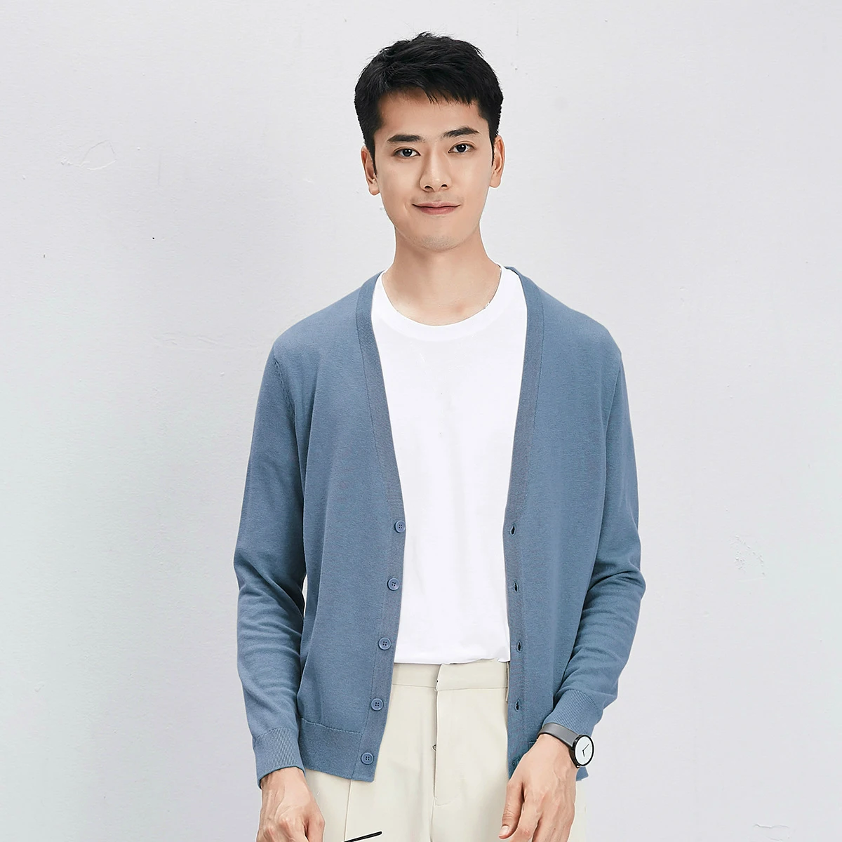 Men Casual Knitted Cardigan Vintage Slim Fit Blue Oversized Sweater Boys Long Sleeve Top V-neck Button Sweaters Knitwear 3xl 4xl
Men Casual Knitted Cardigan Vintage Slim Fit Blue Oversized Sweater Boys Long Sleeve Top V-neck Button Sweaters Knitwear 3xl 4xl