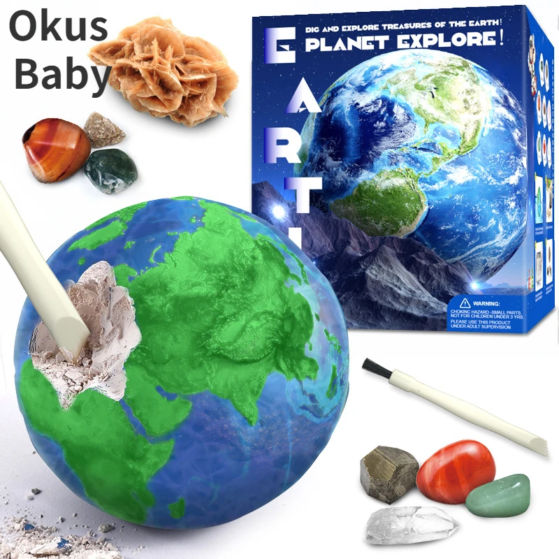 2022 Digging Up Fossils Toy Set Archaeological Excavation Solar System Science Planets Exploration Gem Mining Kit Assembly Gifts
2022 Digging Up Fossils Toy Set Archaeological Excavation Solar System Science Planets Exploration Gem Mining Kit Assembly Gifts