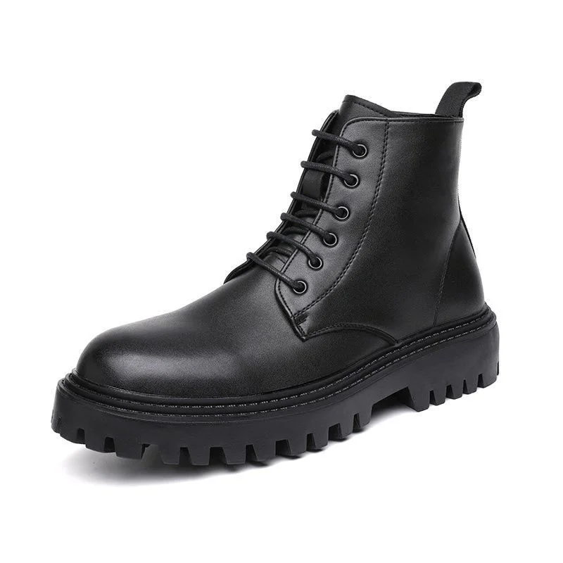 2023 Martin boots, men's leather boots with add thick pile bottom waterproof non-slip warm joker autumn fashion men's boots
2023 Martin boots, men's leather boots with add thick pile bottom waterproof non-slip warm joker autumn fashion men's boots