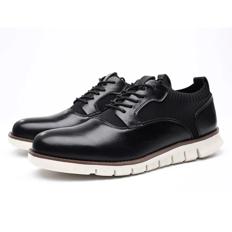 Round head spring of the new men's business casual leather shoes with big yards men's shoes fashionable joker tide shoes
Round head spring of the new men's business casual leather shoes with big yards men's shoes fashionable joker tide shoes