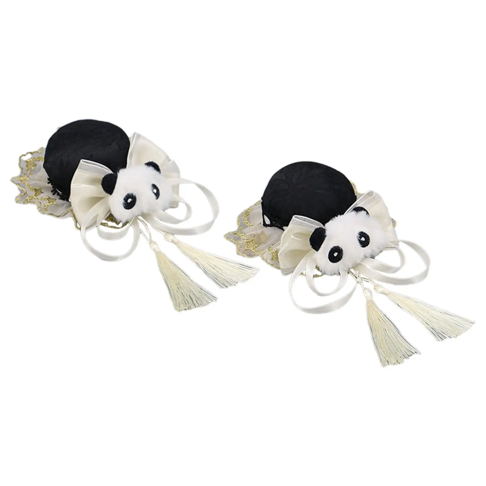 2Pcs Chinese Style Hair Clips Panda Barrette Headpiece Hair Jewelry Hair Accessories Tassel Hair Pins for Wedding Daily Hanfu
2Pcs Chinese Style Hair Clips Panda Barrette Headpiece Hair Jewelry Hair Accessories Tassel Hair Pins for Wedding Daily Hanfu