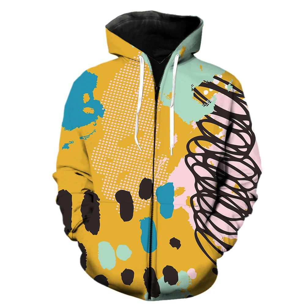 Abstract Art Graffiti Men's Zipper Hoodies 3D Print With Hood Jackets Funny Sweatshirts Harajuku Streetwear Teens Casual Cool
Abstract Art Graffiti Men's Zipper Hoodies 3D Print With Hood Jackets Funny Sweatshirts Harajuku Streetwear Teens Casual Cool