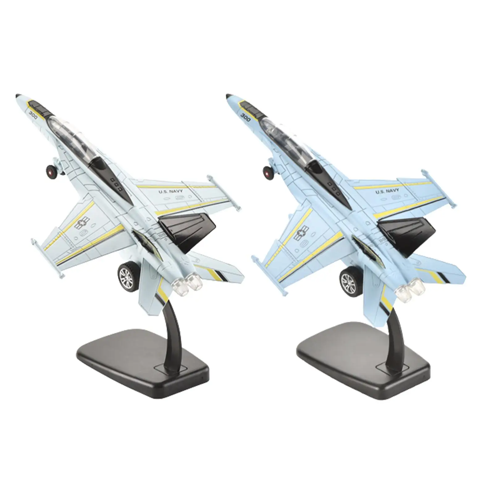 

1/100 Scale F18 Fighter Aircraft Model with Display Stand Aviation Commemorate Gift Plane Model for Home TV Cabinet Living Room