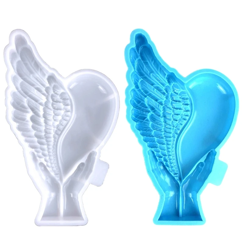 Holding Wing Heart Epoxy Resin Mold Non-stick Home Decoration Silicone Mold DIY Plasters Crafts Table Ornament Tool
Holding Wing Heart Epoxy Resin Mold Non-stick Home Decoration Silicone Mold DIY Plasters Crafts Table Ornament Tool