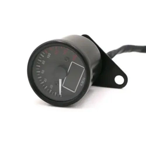 Universal LCD Digital Speedometer Tachometer Meter Odometer Instrument Fuel Gauge Custom Motorcycle Cafe Racer Old School Bobber
Universal LCD Digital Speedometer Tachometer Meter Odometer Instrument Fuel Gauge Custom Motorcycle Cafe Racer Old School Bobber