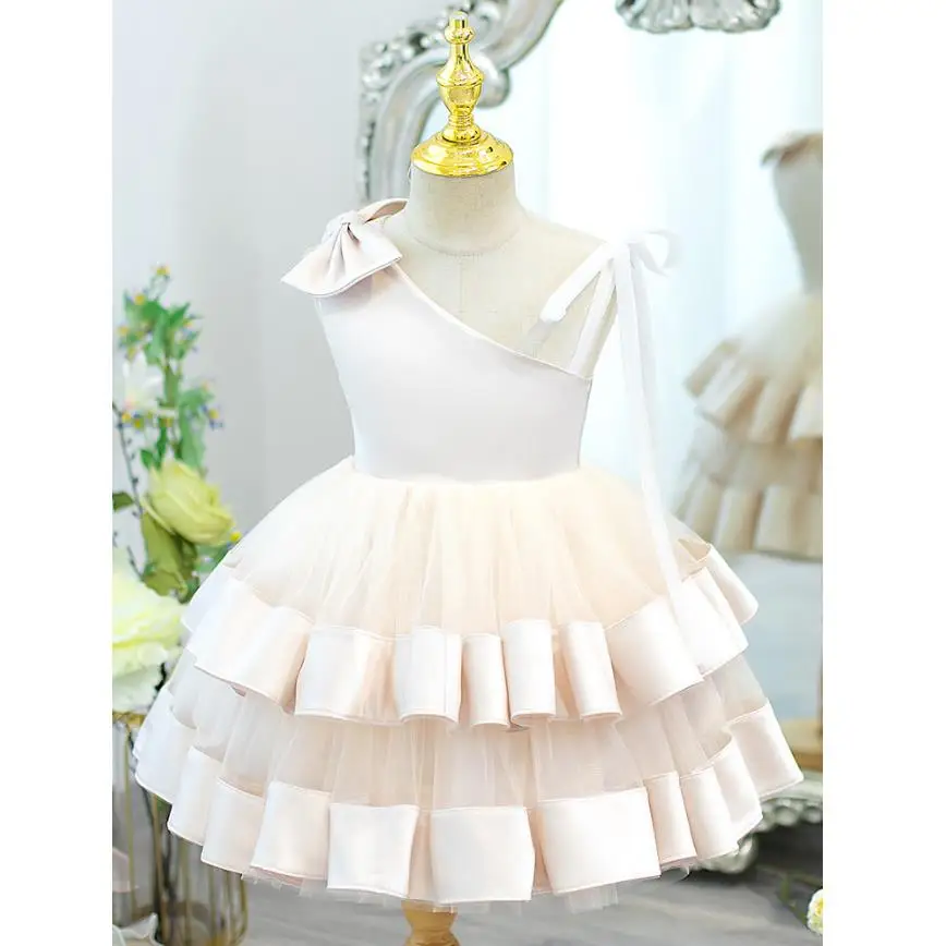 New Children Boutique Princess Evening Gown Bow Sleeveless Design Wedding Birthday Baptism Eid Party Girls Christmas Dress A3212
New Children Boutique Princess Evening Gown Bow Sleeveless Design Wedding Birthday Baptism Eid Party Girls Christmas Dress A3212