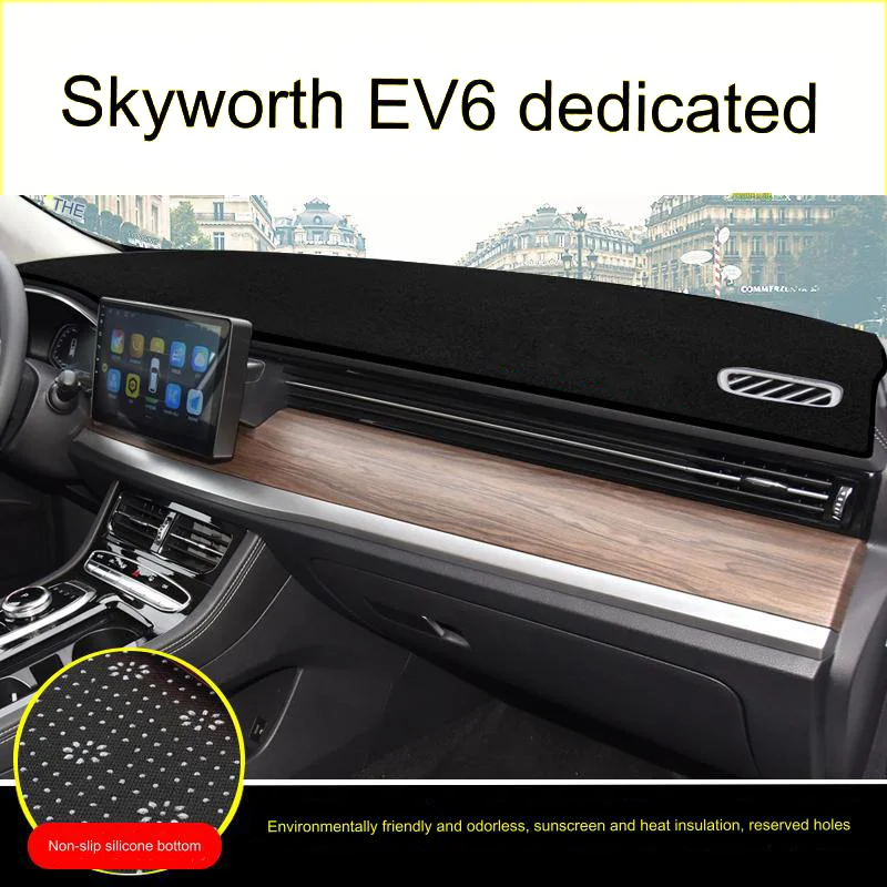 TAIJS factory Flannel right-hand drive Car dashboard cover for Skyworth EV6 Left-hand drive
TAIJS factory Flannel right-hand drive Car dashboard cover for Skyworth EV6 Left-hand drive