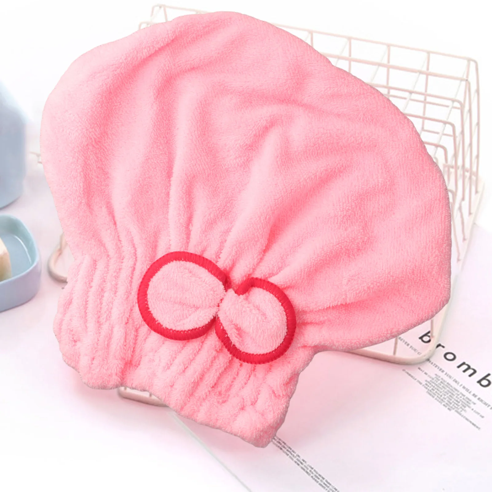 New Hair Hat Shower Cap Coral Velvet Hair Towel Hair Turban Quick Dry Towel Soft Women Head Wrap Hat Absorption Water
New Hair Hat Shower Cap Coral Velvet Hair Towel Hair Turban Quick Dry Towel Soft Women Head Wrap Hat Absorption Water