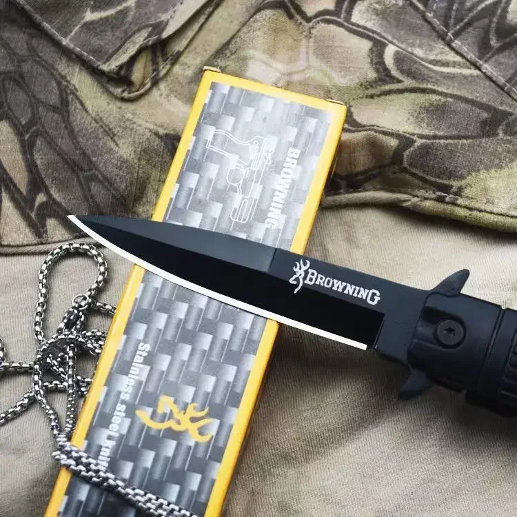 Portable self-defense knife folding high hardness sharp fruit knife small outdoor knife fishing supplies folding knife
Portable self-defense knife folding high hardness sharp fruit knife small outdoor knife fishing supplies folding knife