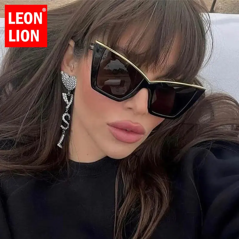LeonLion Oversized Sunglasses Women 2023 Luxury Brand Cateye Eyewear For Women/Men Retro New Glasses Women Gafas De Sol Uv400
LeonLion Oversized Sunglasses Women 2023 Luxury Brand Cateye Eyewear For Women/Men Retro New Glasses Women Gafas De Sol Uv400