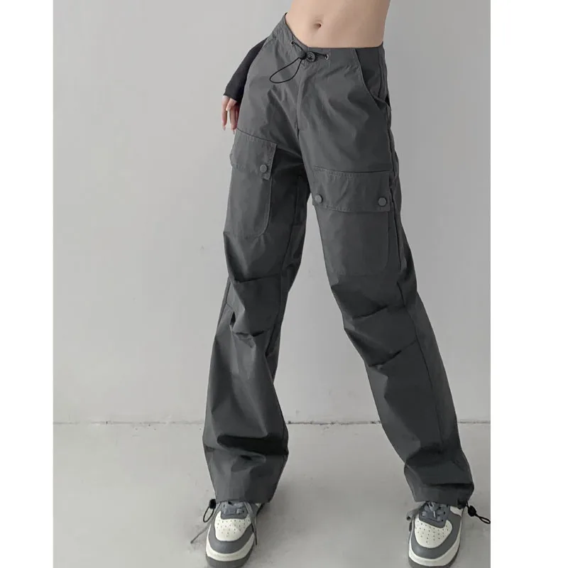 Y2K Casual Cargo Pants Women High Waist Pockets Straight Pants Vintage Harajuku Wide Leg Baggy Jeans 90S Hippie Joggers
Y2K Casual Cargo Pants Women High Waist Pockets Straight Pants Vintage Harajuku Wide Leg Baggy Jeans 90S Hippie Joggers