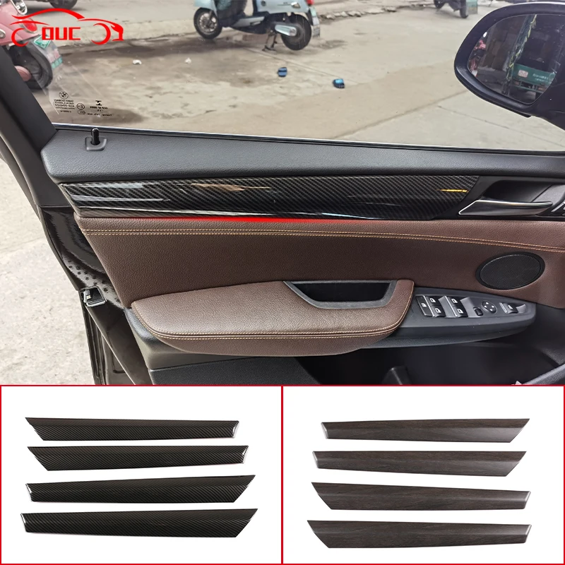 Carbon Fiber Style Car Inner Door Decoration Strip Trim Cover For BMW X3 F25 X4 F26 2011-2017 ABS Interior Modified Accessories
Carbon Fiber Style Car Inner Door Decoration Strip Trim Cover For BMW X3 F25 X4 F26 2011-2017 ABS Interior Modified Accessories