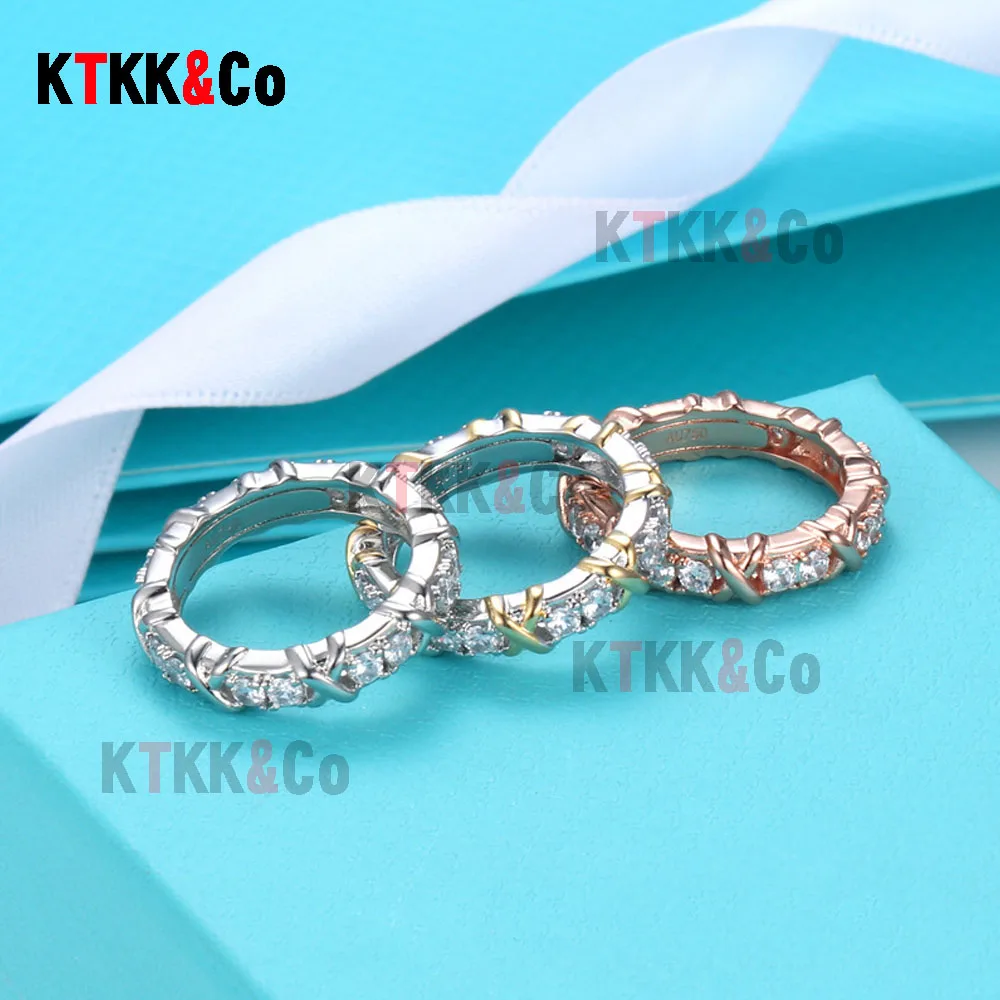 Exquisite 925 Sterling Silver Fashion X Cross Ring Women's Luxury Senior Ring Jewelry Party Christmas Gift
Exquisite 925 Sterling Silver Fashion X Cross Ring Women's Luxury Senior Ring Jewelry Party Christmas Gift