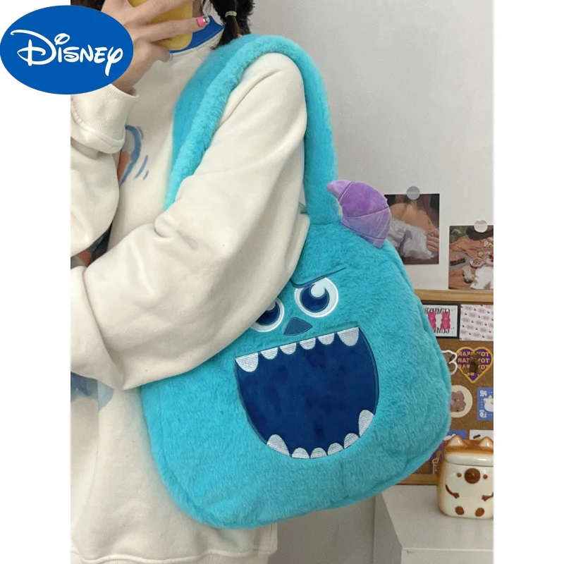 MINISO Disney Cartoon Doll Plush Bag Girl Sullivan Cartoon Shoulder Bag Cute Student Embroidery Handbag Women Handbags
MINISO Disney Cartoon Doll Plush Bag Girl Sullivan Cartoon Shoulder Bag Cute Student Embroidery Handbag Women Handbags