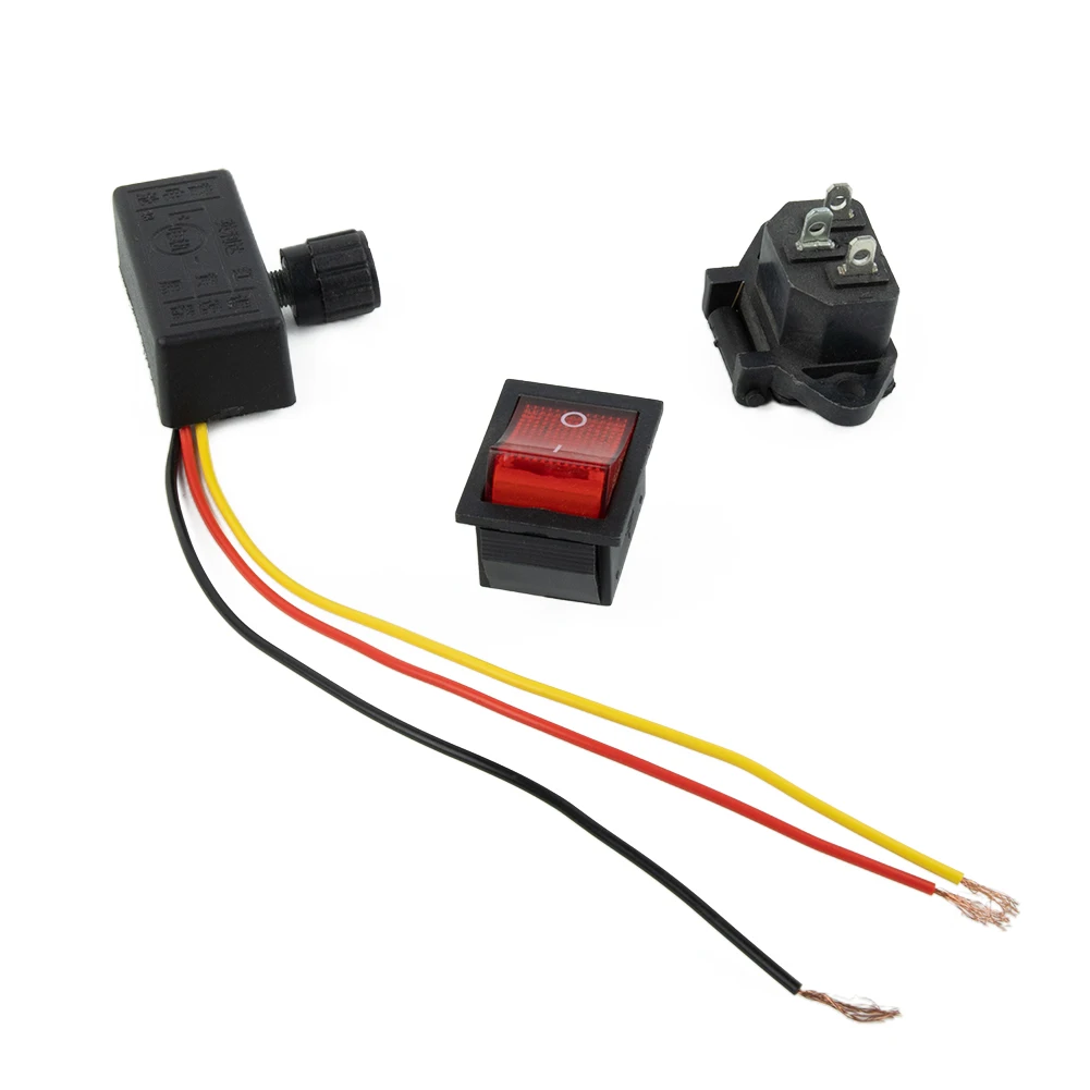 Power Switch Switch Power Tool Electric Plastic Replacement Speed 12V 3pcs Accessories Adjustment High Quality
Power Switch Switch Power Tool Electric Plastic Replacement Speed 12V 3pcs Accessories Adjustment High Quality