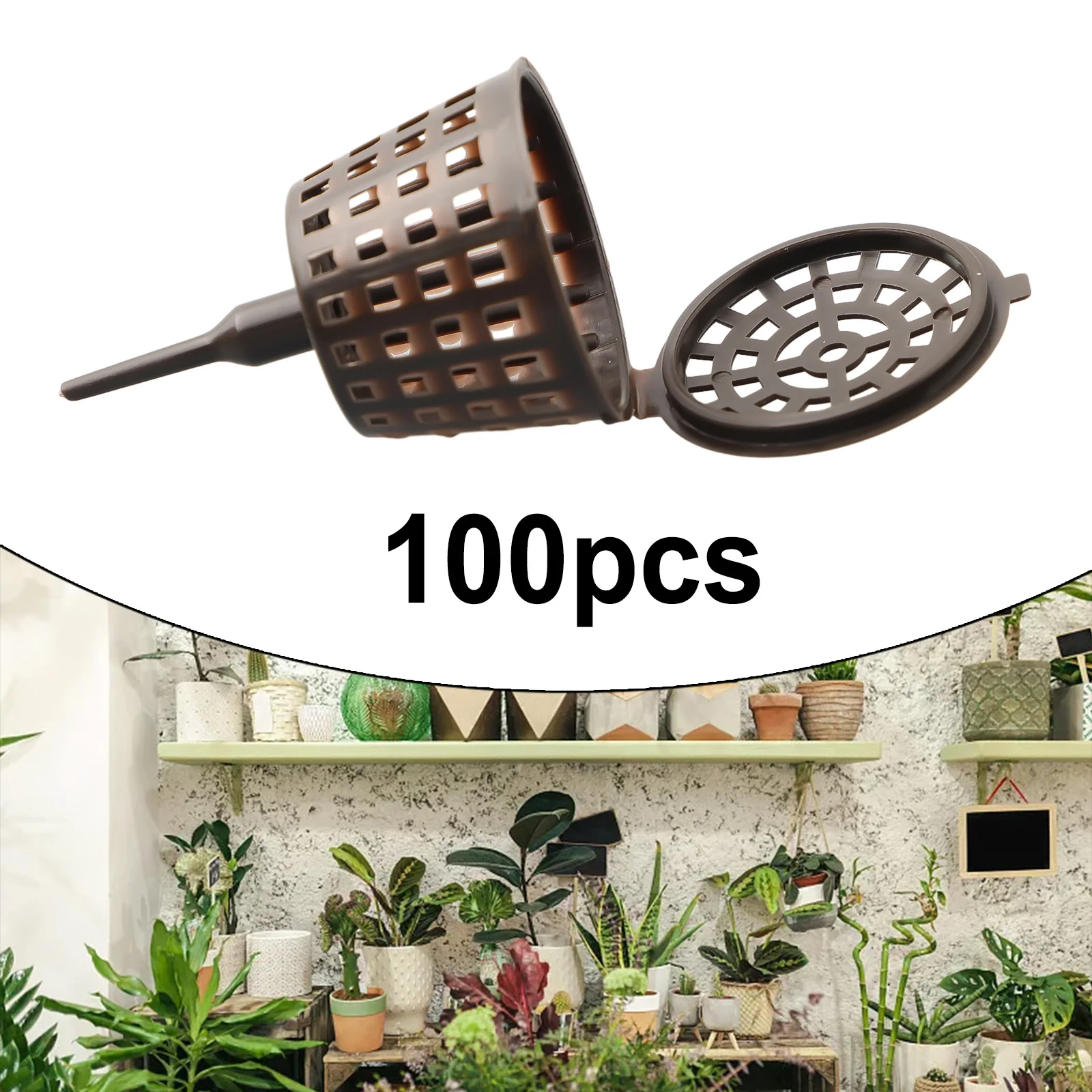 Portable Fertilizer Box Plant Plastic 100Pcs Basket Bonsai Case Flower Gardening Orchids Organic Durable Useful
Portable Fertilizer Box Plant Plastic 100Pcs Basket Bonsai Case Flower Gardening Orchids Organic Durable Useful