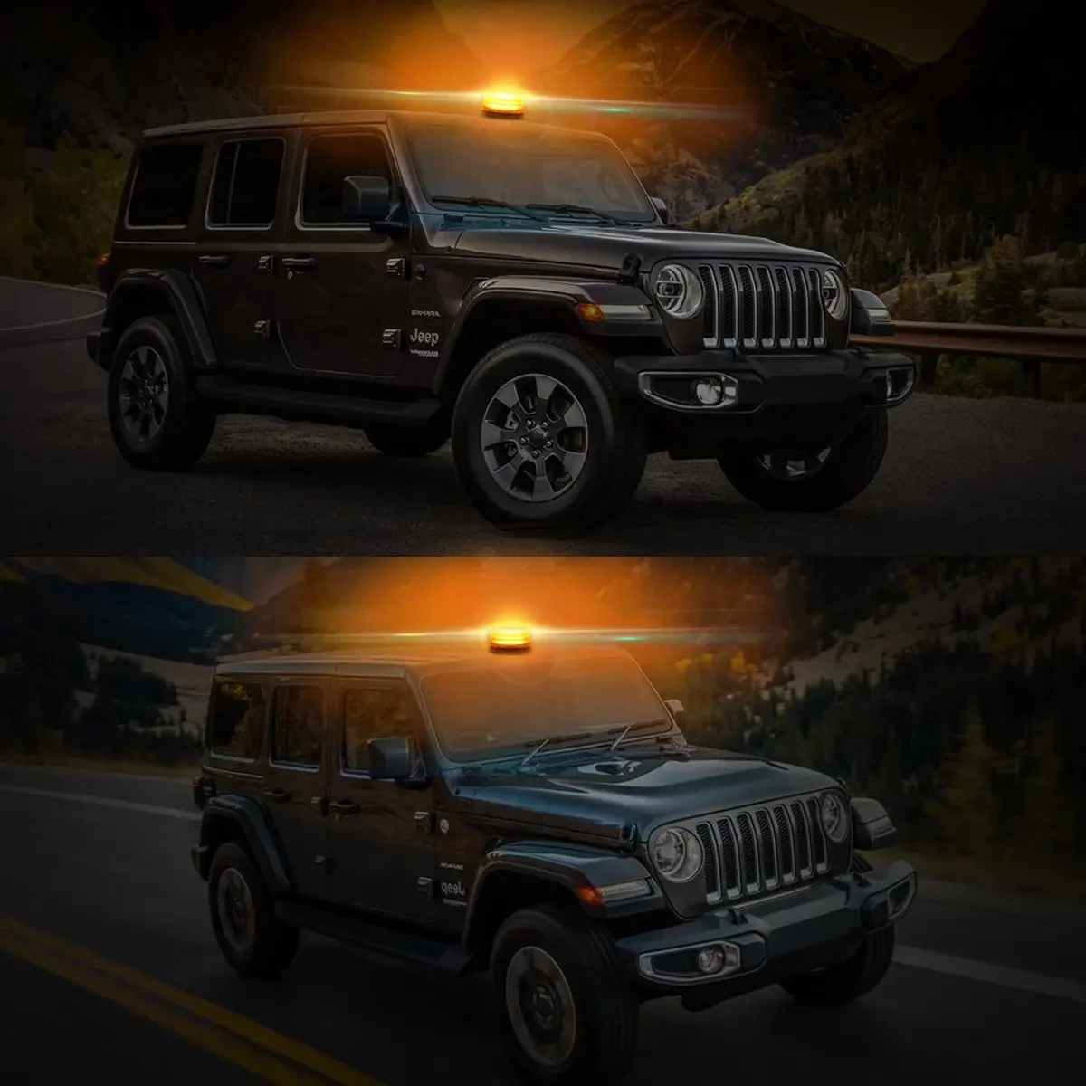 Car Truck Roof Top COB Warning Light Emergency LED Strobe Light Flashing Beacon With Magnetic Base For Security Auto 12V 24V Car Truck Roof Top COB Warning Light Emergency LED Strobe Light Flashing Beacon With Magnetic Base For Security Auto 12V 24V