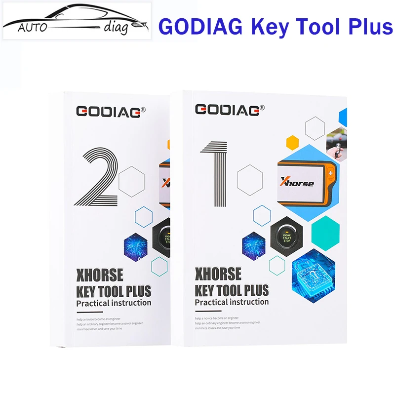 

2023 GODIAG ключ инструмент плюс практичная инструкция 1 и 2 книги для слесаря и инженера по техническому обслуживанию автомобиля