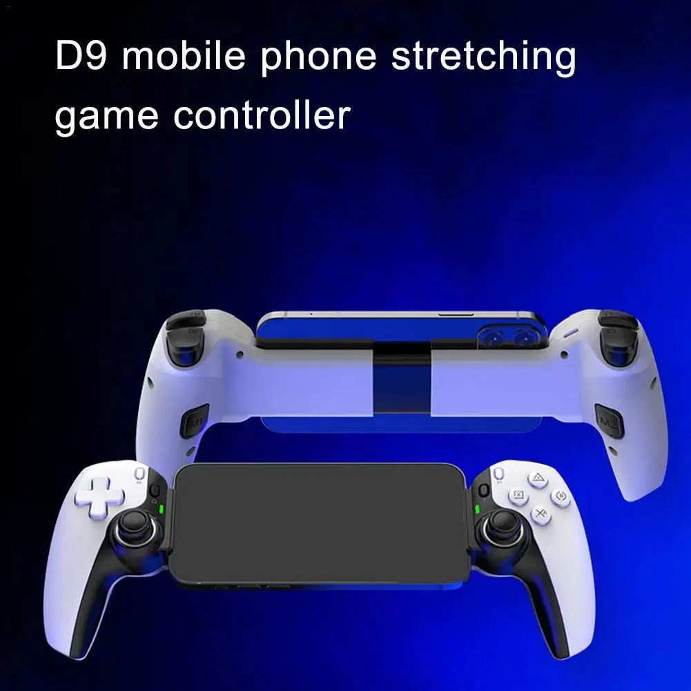 Беспроводной игровой Bluetooth-Контроллер D9 мобильный телефон Stretch для Switch/PS3/PS4 Dual Hall, соматосенсорный контроллер
Беспроводной игровой Bluetooth-Контроллер D9 мобильный телефон Stretch для Switch/PS3/PS4 Dual Hall, соматосенсорный контроллер