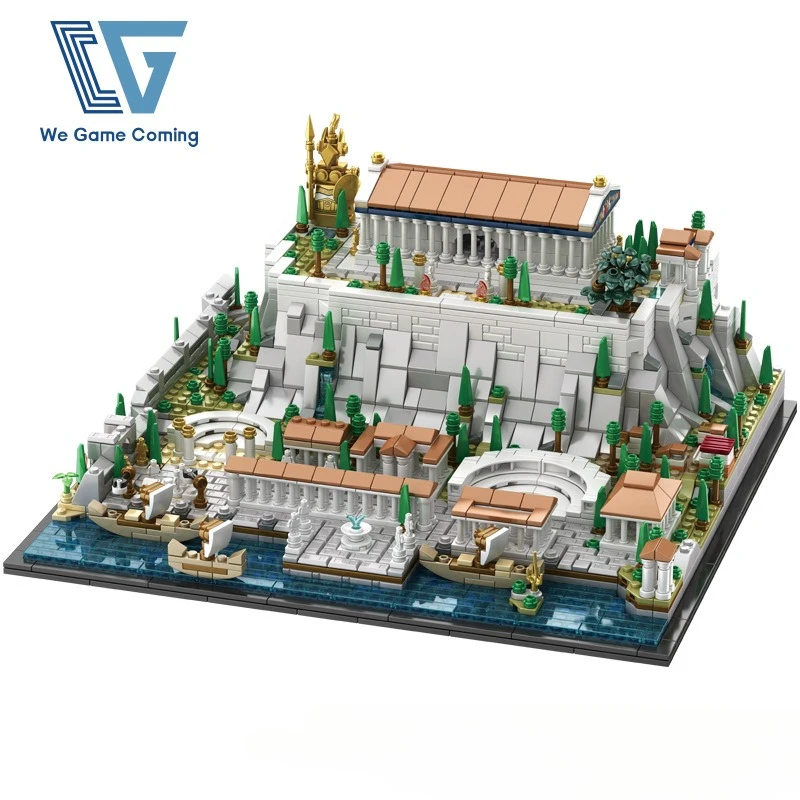 

Creative Expert Modular Buildings MOC 66034 Acropolls in Athens Model 2000PCS Building Blocks Brick Toys for Adult Kids Gift