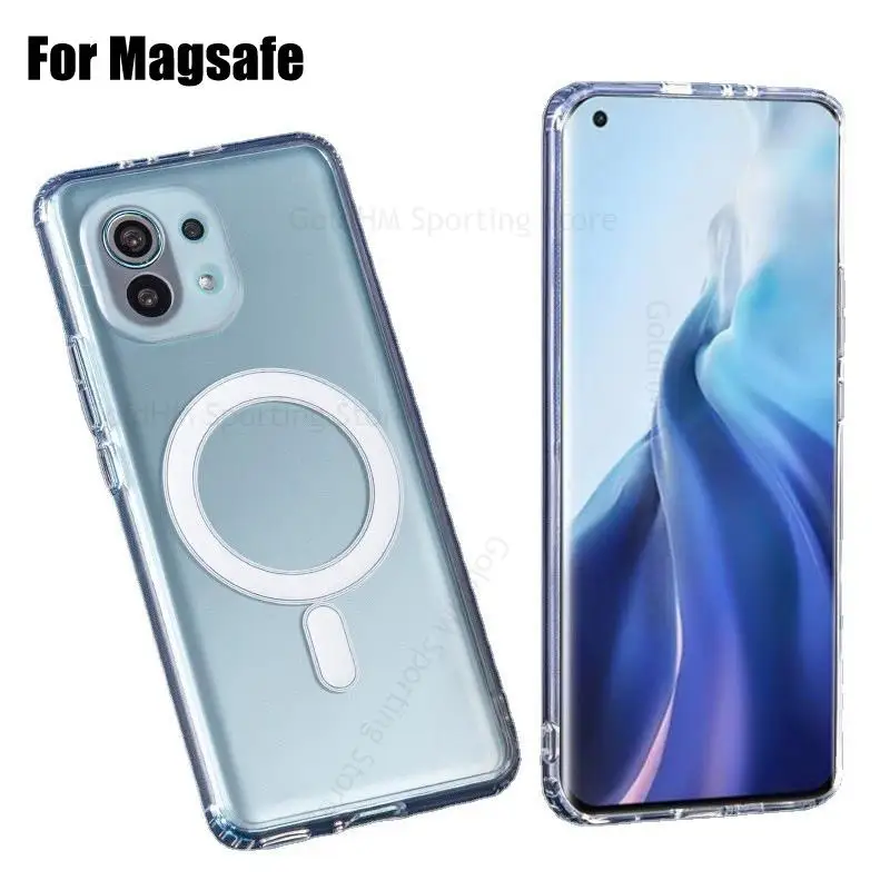 For Xiaomi Mi 11 For Magsafe Magnetic Acrylic Case For Xiaomi 11 Wireless Clear Transparent Magsafing Cover For Mi 11 M2011K2C
For Xiaomi Mi 11 For Magsafe Magnetic Acrylic Case For Xiaomi 11 Wireless Clear Transparent Magsafing Cover For Mi 11 M2011K2C
