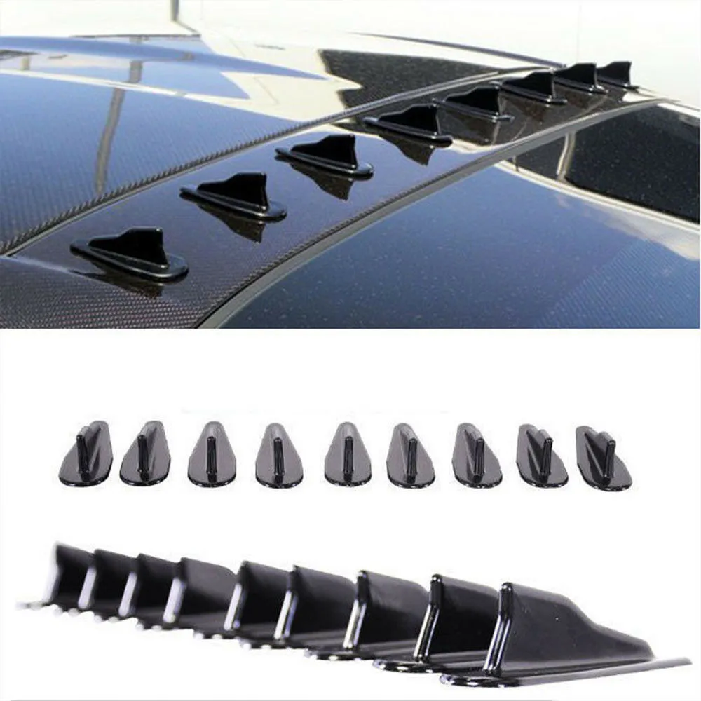 Enhance Your Car\\'s Styling with 10Pcs Universal Roof Vortex Generator, Fuel efficient and Weatherproof Coating
Enhance Your Car\\'s Styling with 10Pcs Universal Roof Vortex Generator, Fuel efficient and Weatherproof Coating