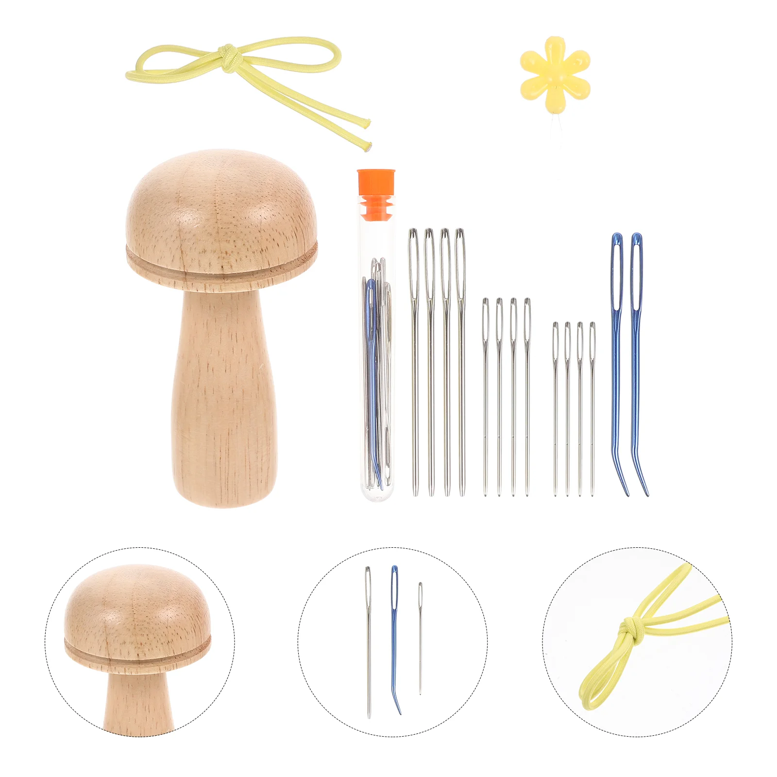 1 Set of Convenient Yarn Needles Multi-function Needles Daily Use Tapestry Needles
1 Set of Convenient Yarn Needles Multi-function Needles Daily Use Tapestry Needles