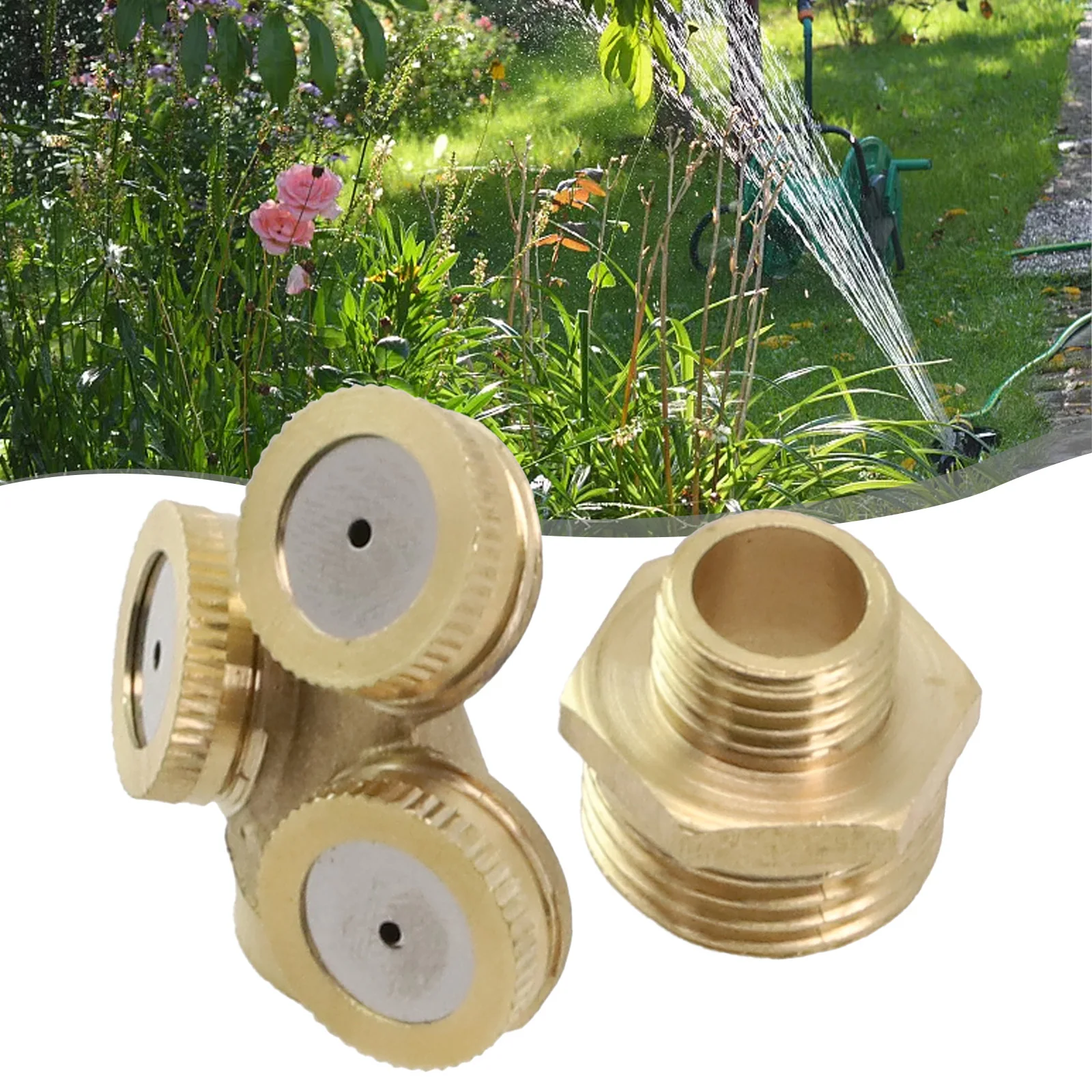 1/2" Misting Nozzle Brass Atomizing Spray Nebulizer Hose Connector Adjustable Agricultural Spray For Garden Lawn Irrigation
1/2" Misting Nozzle Brass Atomizing Spray Nebulizer Hose Connector Adjustable Agricultural Spray For Garden Lawn Irrigation