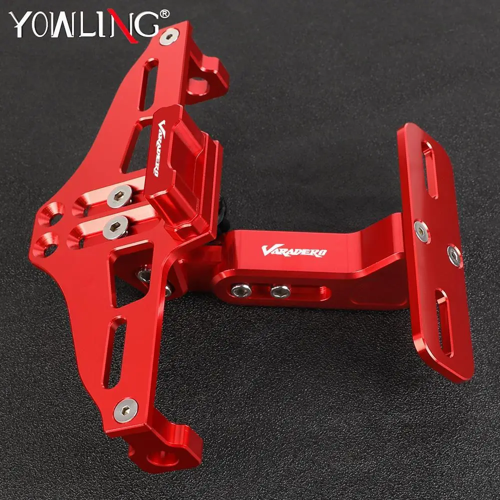 

Adjustable Motorcycle Modified Rear License Plate Mount Holder For HONDA XL1000 V VARADERO XL 1000 1999-2023 2012 2010 2009 2008