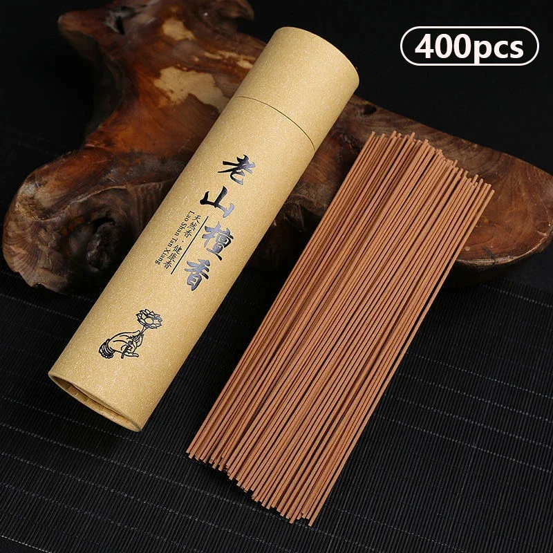 400Pcs Natural Sandalwood Sticks Home Incense Sticks Blessing Ceremony Prayer Buddha Incense Wormwood Sandalwood Agarwood 400Pcs Natural Sandalwood Sticks Home Incense Sticks Blessing Ceremony Prayer Buddha Incense Wormwood Sandalwood Agarwood