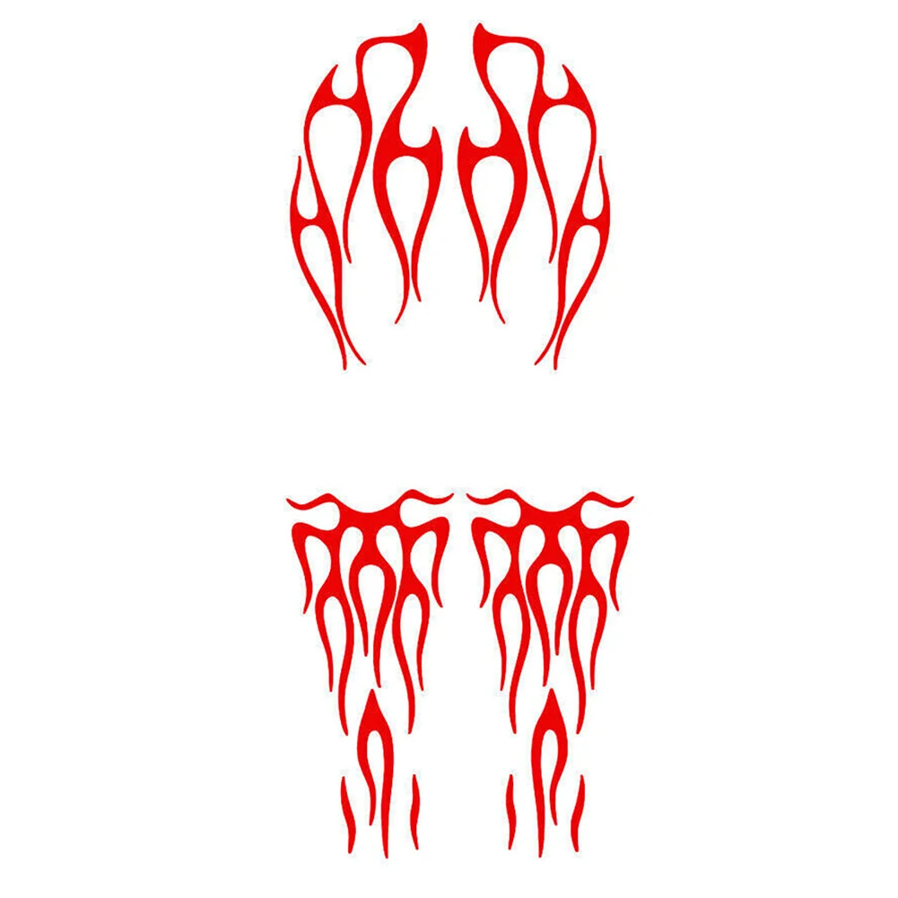 Universal Fitment Motorcycle GAS TANK & FENDER Flame Style Decal Sticker Waterproof and Self Adhesive Red and White Color
Universal Fitment Motorcycle GAS TANK & FENDER Flame Style Decal Sticker Waterproof and Self Adhesive Red and White Color