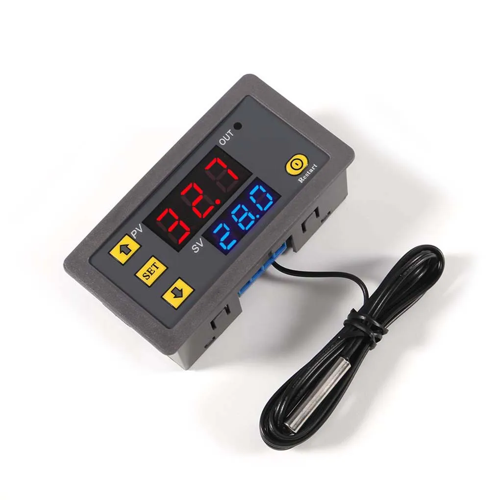 Temperature Controller 110V-220V Clear Adjustable LED Display Multi-function Waterproof Regulator Quick Thermostat
Temperature Controller 110V-220V Clear Adjustable LED Display Multi-function Waterproof Regulator Quick Thermostat