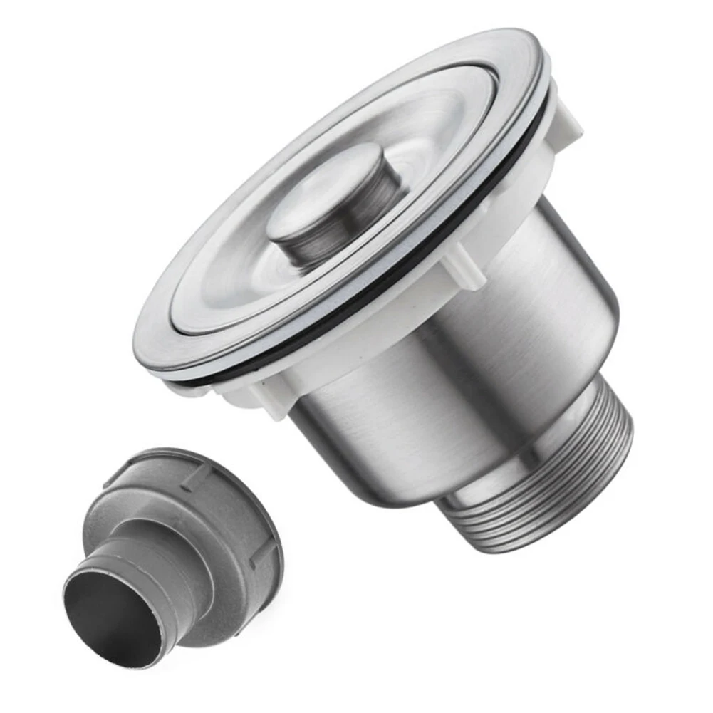 Stainless Steel Sink Drain Strainer Kitchen Sink Waste Rain Filter Basket Drainer Kit Bathroom Sink Stopper Washbasin Drain Plug
Stainless Steel Sink Drain Strainer Kitchen Sink Waste Rain Filter Basket Drainer Kit Bathroom Sink Stopper Washbasin Drain Plug