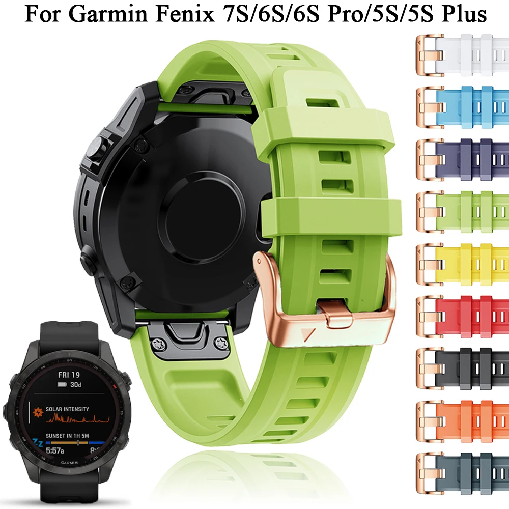 Ремешок для смарт-часов 20 мм, сменный силиконовый браслет для Garmin Fenix 7S 6S Pro 5S Plus, Fenix 6SPro 5S Plus
Ремешок для смарт-часов 20 мм, сменный силиконовый браслет для Garmin Fenix 7S 6S Pro 5S Plus, Fenix 6SPro 5S Plus