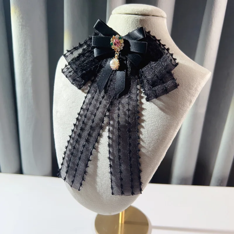 Женский винтажный воротник, Цветочный Тюль, жемчужина, женский подарок, модная британская Корейская рубашка, галстук-бабочка, ювелирные изделия ручной работы
Женский винтажный воротник, Цветочный Тюль, жемчужина, женский подарок, модная британская Корейская рубашка, галстук-бабочка, ювелирные изделия ручной работы