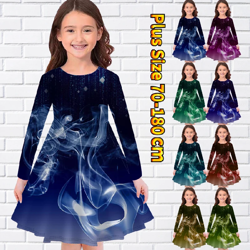 2022 Autumn Little Girl Abstract Printing Vintage Knee-length Skirt Midi Skirt Fashion Dress Winter Round Neck Long Sleeve Skirt
2022 Autumn Little Girl Abstract Printing Vintage Knee-length Skirt Midi Skirt Fashion Dress Winter Round Neck Long Sleeve Skirt