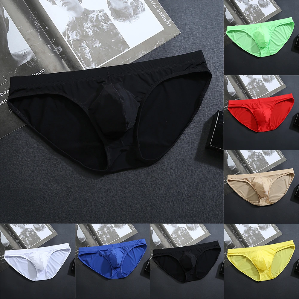 2022 Hot M~2XL Men's Sexy Breathable Low-waist U-convex Solid Color Underwear Briefs Underpants Comfortable Men Soft Briefs
2022 Hot M~2XL Men's Sexy Breathable Low-waist U-convex Solid Color Underwear Briefs Underpants Comfortable Men Soft Briefs