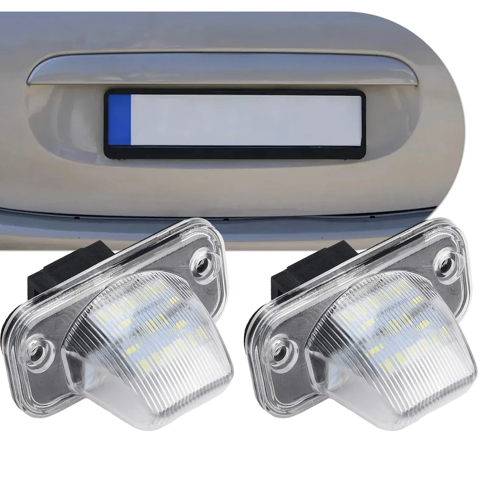 2pcs 12V Car License Plate Lights LED Lamp Auto Accessories For T4 1990-2003 For Transporter Syncro 1993-2004 For Transporter TR
2pcs 12V Car License Plate Lights LED Lamp Auto Accessories For T4 1990-2003 For Transporter Syncro 1993-2004 For Transporter TR