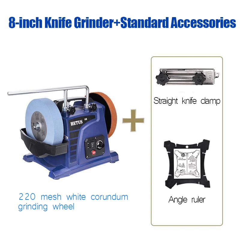 H8 8 Inch Low-Speed Water-Cooled Knife Sharpener For Household Woodworking Tools Engraving Knives Chisels Electric Knife Grinder
H8 8 Inch Low-Speed Water-Cooled Knife Sharpener For Household Woodworking Tools Engraving Knives Chisels Electric Knife Grinder