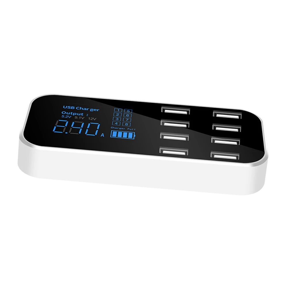 1x DC12V-24V 40W 1 в 8 Out автомобильное зарядное устройство 8-Port Multi usb-хаб ЖК-дисплей 113*48*16 мм A9S Универсальные Устройства для быстрой зарядки 1A-2.4A
1x DC12V-24V 40W 1 в 8 Out автомобильное зарядное устройство 8-Port Multi usb-хаб ЖК-дисплей 113*48*16 мм A9S Универсальные Устройства для быстрой зарядки 1A-2.4A